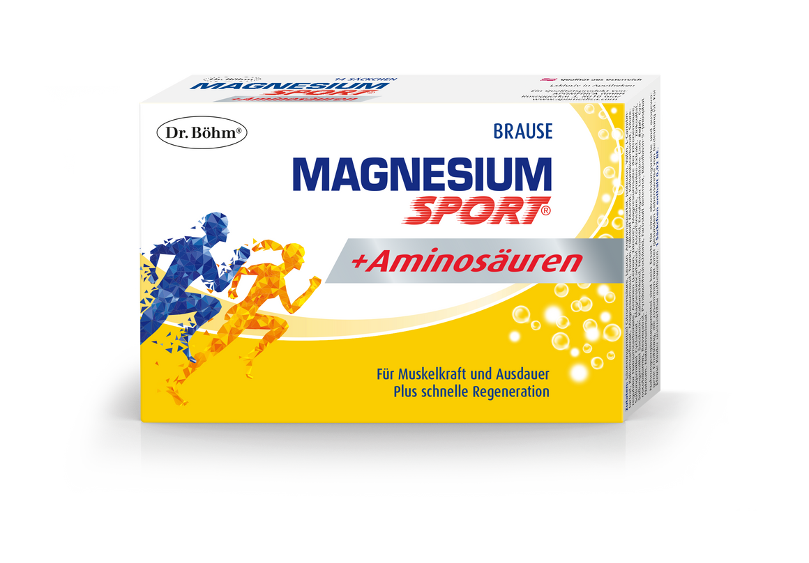 Dr. Böhm® Magnesium Sport® + Aminosäuren Brause