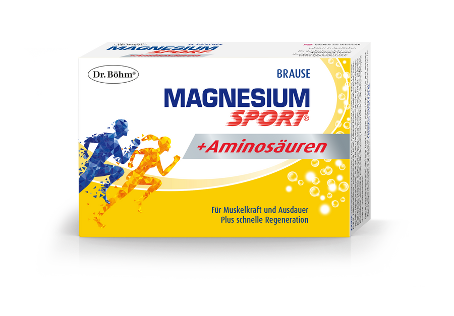 Dr. Böhm® Magnesium Sport® + Aminosäuren Brause
