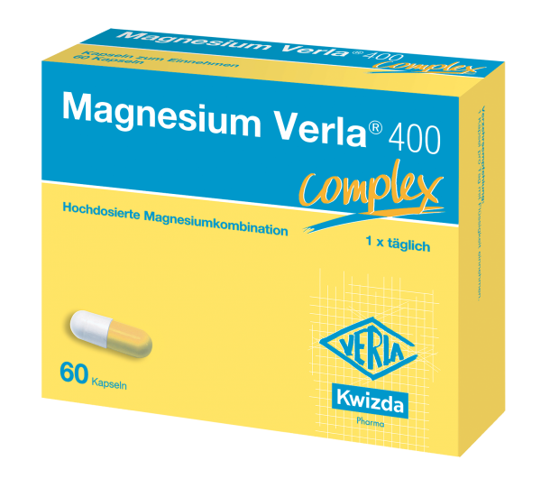 Magnesium Verla 400 complex Kapseln 60 Stück