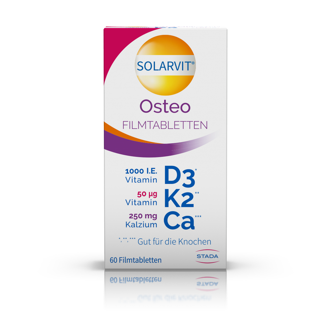 Solarvit Osteo D3K2 CA 60 Tabletten