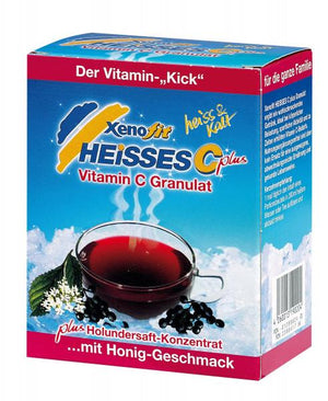 Xenofit Heisses C Plus Vitamin C Granulat Holunder Honig