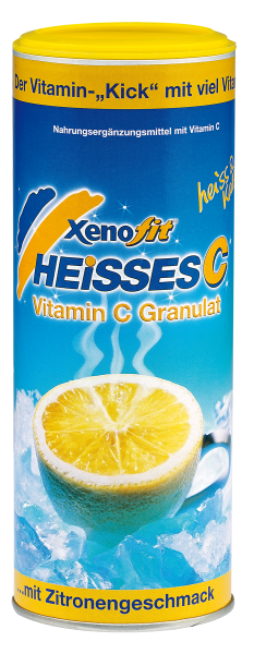 Xenofit Heisses C Vitamin C Granulat Zitrone 270g